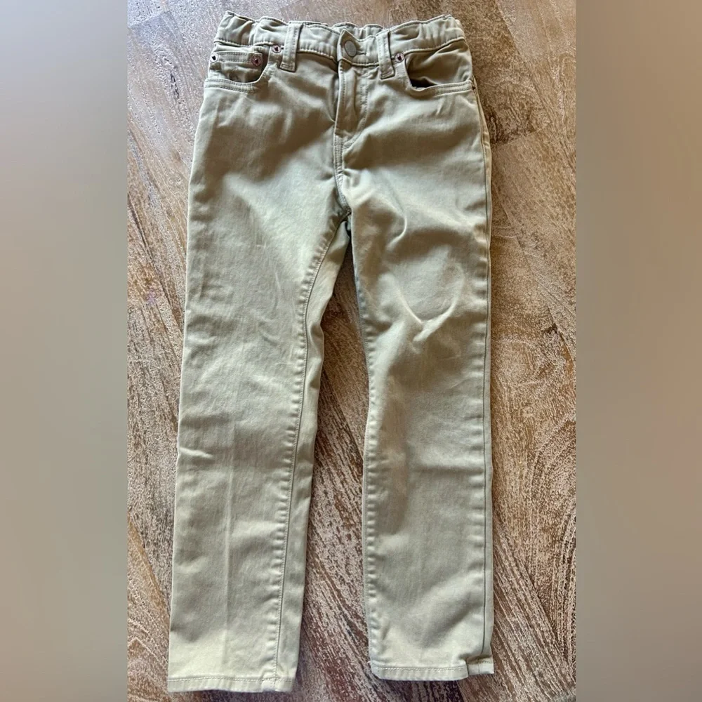 Polo by Ralph Lauren Pants- Navy, Khaki, Blue Jeans- Boys Size 5- Like New - Picture 5 of 9